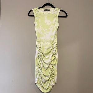 Pretty little thing right ruched dress